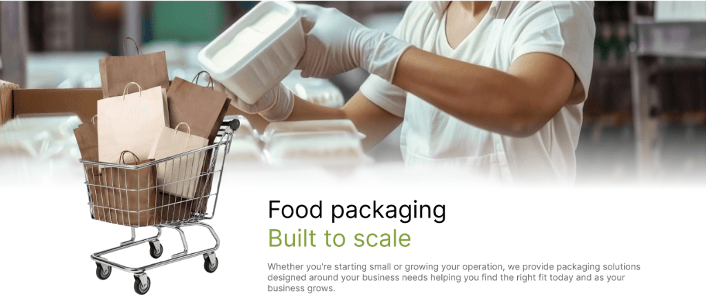 Food packaging - Built to scale